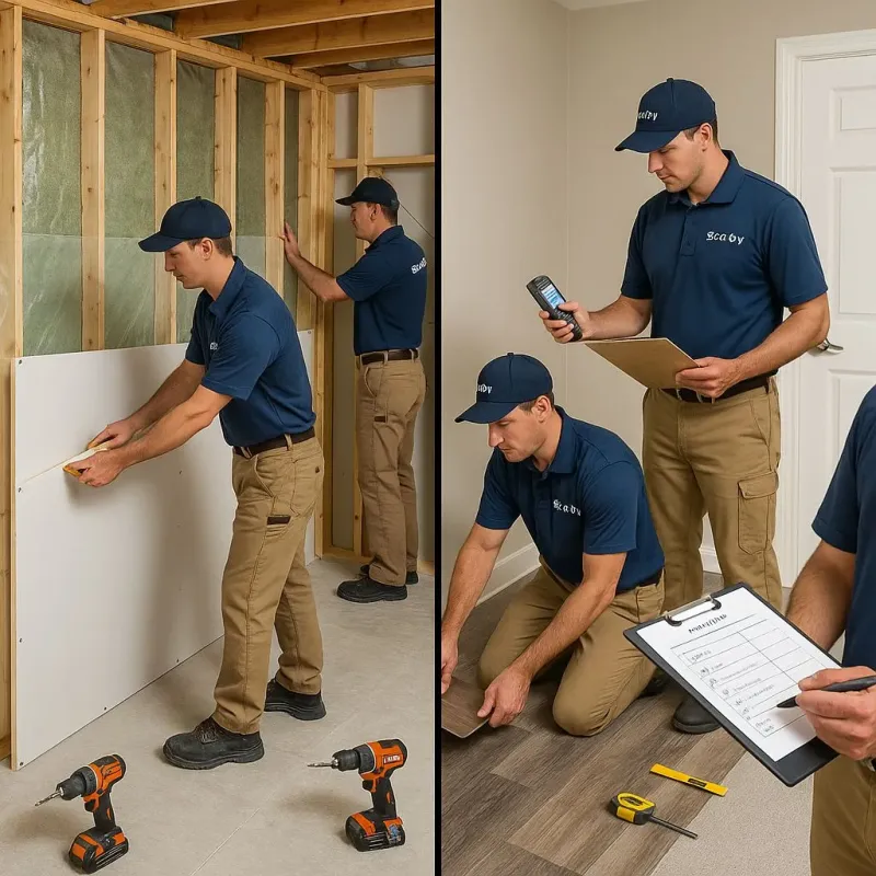 Repairs and Reconstruction process in Camillus, NY